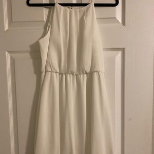 White boutique dress, perfect for graduation or wedding festivities